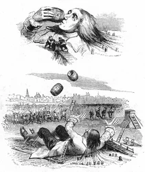 Illustration für Gullivers Reisen von Jonathan Swift