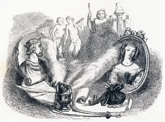 Simonide von den Göttern bewahrt - Fabeln von La Fontaine