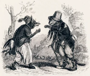 Die Katze und der Fuchs