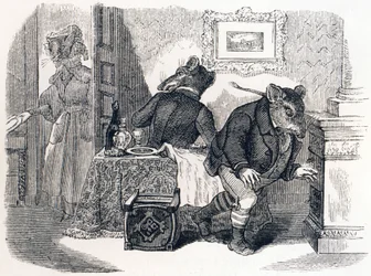 Die Stadtmaus und die Feldmaus - Fabeln von La Fontaine