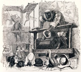 Der Affe und der Leopard - Fabeln von La Fontaine