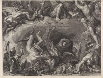 Allegorisches Reiterporträt von Ludwig XIV., König von Frankreich