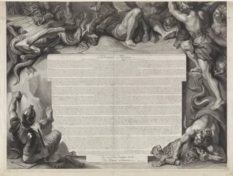 Allegorisches Reiterporträt von Ludwig XIV., König von Frankreich