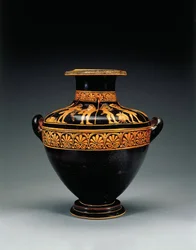 Attische rotfigurige Kalpis, ca. 470-460 v. Chr.