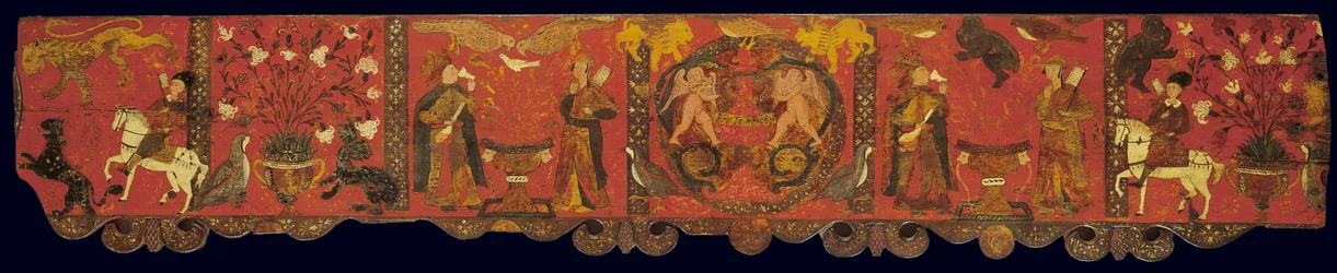 Teil eines dekorativen Paneels, von Rhodos, Dodekanes