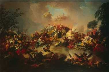 Apotheose der Herrschaft von Katharina II., 1767