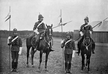 Reiter der südaustralischen Kavallerie, 1896
