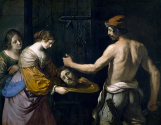 Salome erhält den Kopf von Johannes dem Täufer