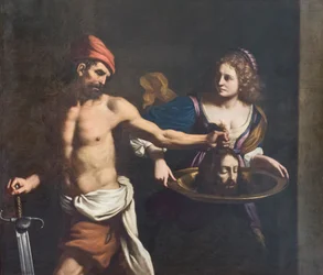Salome und das Haupt Johannes des Täufers, ca. 1651