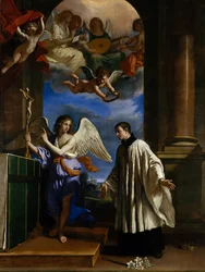 Die Berufung des Heiligen Aloysius Luigi Gonzaga, ca. 1650