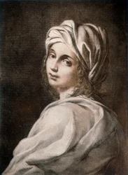 Porträt von Beatrice Cenci, Figur der Tragödie "The Cenci" geschrieben von Percy Bysshe Shelley (1792-1822)