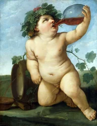 Trinkender Bacchus-Junge, ca. 1623
