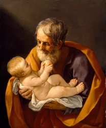 St. Joseph und das Christuskind, 1634-40