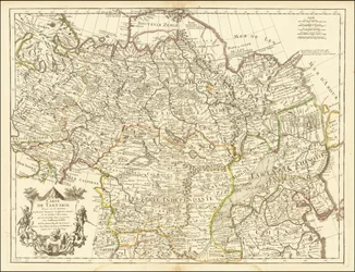 1706 Karte - Karte von Tartarie