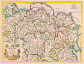 Karte von Tartarie 1766