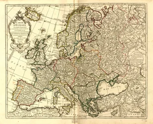Karte von Europa