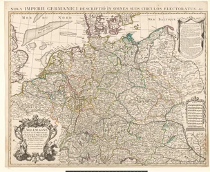 Karte von Deutschland