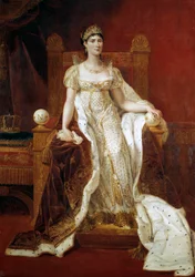 Ganzkörperporträt von Josephine de Beauharnais, Kaiserin der Franzosen (1763-1814)