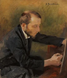 Porträt von Eero Järnefelt