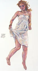 Bildnis einer Frau, Frühlingserwachen