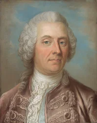 Porträt von Baron Johan Vilhelm Sprengtporten 1720-1795
