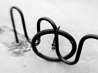 Städtische Radkurve