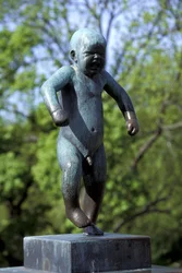 Skulptur, Frognerparken, Oslo, Norwegen, Europa