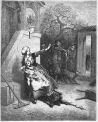 Der Wolf, die Mutter und ihr Kind - aus 