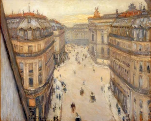 Rue Halévy, Blick aus dem sechsten Stock