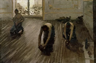 Studie zu „Die Parkettschleifer“, 1875