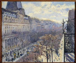 Der Boulevard des Italiens in Paris (1848-1894), 1880, Privatsammlung