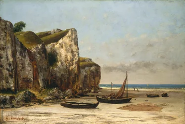 Strand in der Normandie