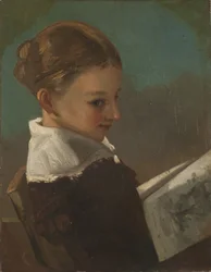 Juliette Courbet im Alter von zehn Jahren