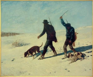 Die Wilderer im Schnee