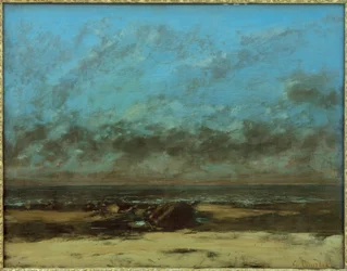 Meereslandschaft, Ebbe