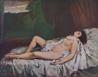 Liegender Akt, Mitte des 19. Jahrhunderts, 1937