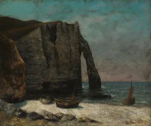 Die Klippe bei Étretat