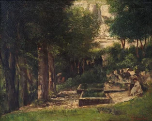 Der Frühling in Fouras Ein Maler und sein Modell