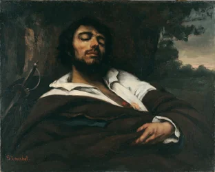 Der Verwundete, um 1866