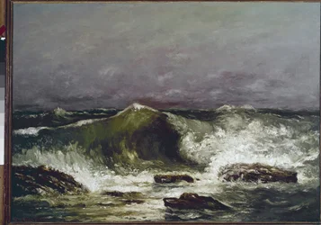 Die Welle (Gemälde von Gustave Courbet)