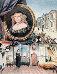 Porträt der Marquise von Sevigne