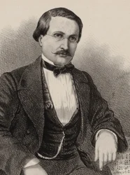 Porträt des Komponisten Antony Lamotte 1819-1912