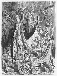 Eine Königin, Illustration aus 
