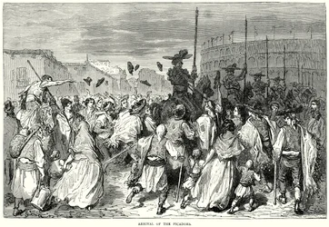 Ankunft der Picadors