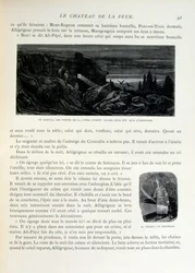 Croque-Mitaine; Illustration von 1863, von Gustave Doré (1832-1883); französischer Künstler, Drucker, Illustrator. Croque-Mitaine (Der Bögemann) ein bösartiger Charakter, der Kindern vorgestellt wird, um sie zu erschrecken und sie so weiser zu machen.