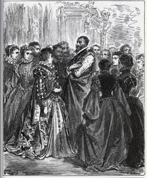 Abendveranstaltung organisiert von Don Antonio - aus "Don Quijote von der Mancha" von Miguel Cervantes