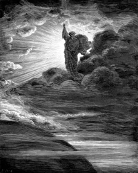 Gott erschafft das Licht, 1866