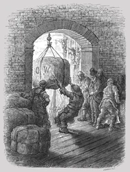 Träger bei der Arbeit, 1872