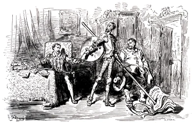 Prolog zu den Abenteuern von Don Quijote
