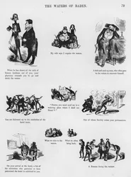 Humorvolle und groteske Skizzen von Gustave Doré